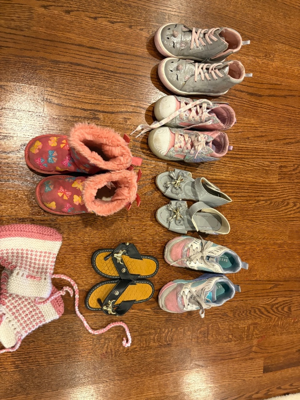 Girls Mixed fall / winter shoes and boots including UGGS